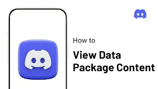How to View content of your Discord Data Package