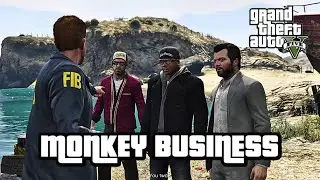 GTA 5: ОБЕЗЬЯНЬИ ДЕЛА (полное прохождение миссии)