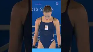 High Level Forward Dive by 🇳🇱 Else Praastering | Paris Olympics Women's Diving
