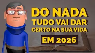 2026 SERÁ UM NOVO TEMPO EM SUA VIDA - MINUTO COM DEUS HOJE