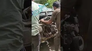 car Tavera body shell the engine remove #panjaab