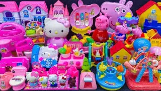 10 Minutes Satisfying with Unboxing Peppa Pig Family House Toy & Super Playground Toys World ASMR