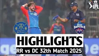Rajasthan Royals Vs Delhi Capitals IPL Match 32 Highlights 2025 | RR VS DC Highlights #trending