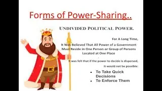 8 POWER SHARING    FORMS OF POWER SHARING    HORIZONTAL AND VERTICAL