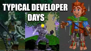 Typical day of The Hobbit 2003 game Modder - Developer vlogs