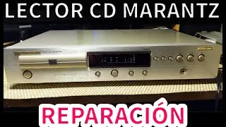 Lector de CD MARANTZ CD 6000 OSE | Sonido con ruido | Suena mal | Diagnóstico y reparación