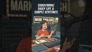 Shadowing English A1 - A2 | Daily Life & Simple Routines | Slow Female Voice