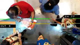 People Counting System Demo Video from Retails Store