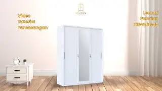 Tutorial Lemari 3 Pintu Sliding Zenova New Versi