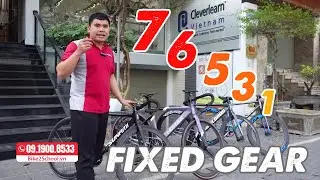 So sánh fixed gear các mức giá khác nhau, xe nhiều tiền liệu có đi nhanh hơn?