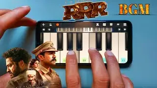 RRR- Ram Charan Entry Mass BGM | Walkband Cover By Piano Tadka
