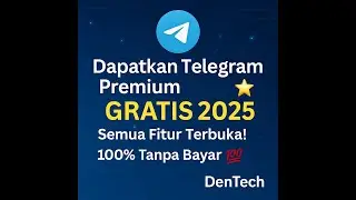 Cara Dapat Telegram Premium GRATIS 2025 | Fitur Premium Tanpa Bayar #telegrampremiumgratis #telegram