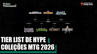 My hype tier list for MTG collections in 2026.