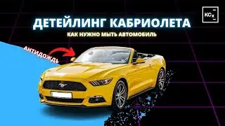 ГОТОВИМ К СЕЗОНУ MUSTANG | 3-Х ФАЗНАЯ МОЙКА | АНТИДОЖДЬ | СЕКРЕТЫ ДЕТЕЙЛИНГА