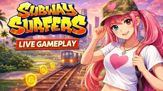 SUBWAY SURFER LIVE FORM IPHONE | 4K UHD | AKATSUKI GAMING | SUBWAY SURFERS #subwaysurfers #gaming