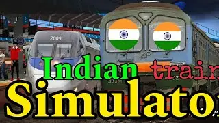 Indian Train Driving Simulator 3D|| Ultra realistic train Simulator #traindrivingsimulator