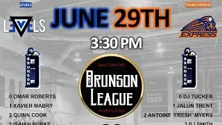 Levels vs Team Express Game- Brunson League Season 12 Week 1 @UA House
