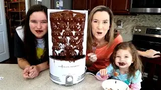 Nostalgia Chocolate Waterfall Fountain Machine