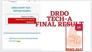 DRDO TECHNICIAN....FINAL RESULT...😍😍😍😍 PUBLISHED CHECK IT .......