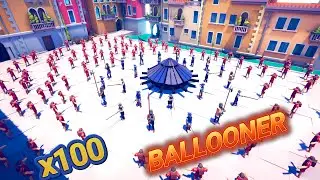 Ballooner vs Jouster Army Totally Accurate Battle Simulator  (TABS) Gaming