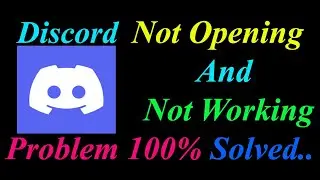 How to Fix Discord App  Not Opening  / Loading / Not Working Problem in Android Phone
