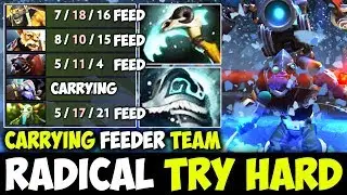 Radical Tinker - Trying Hard To Carry Feeder Team | Master Of Tinker Dota 2