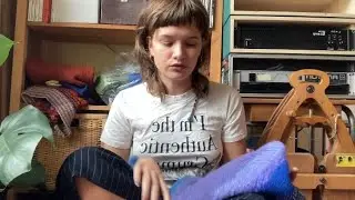 podcast tricot 02 : un rouet, stripe cardi et des chaussettes