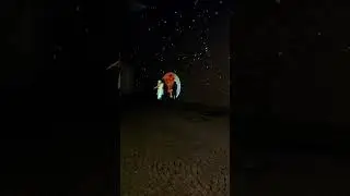 Lichtshow in der Lutherstadt Eisleben