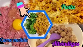 Sabor intenso: Alb&oacute;ndigas y pasta al chipotle