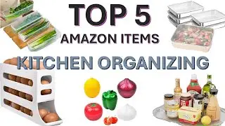 Top 5 Amazon Kitchen Organizing Items #shorts #youtubeshorts #amazon #amazonfinds #kitchen