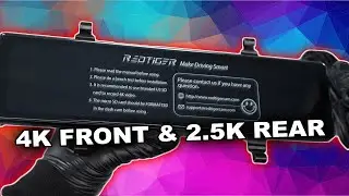 BEST Front and Rearview Mirror Dash Cam? - REDTIGER T27 | Unboxing & Install
