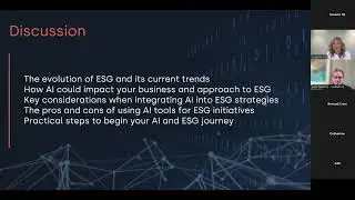 Webinar | ESG vs AI