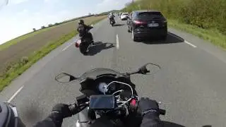 accident moto route de Berck