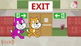 Scratch Cat Behaves In a Fire Drill [REMASTERED]