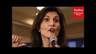 Nikki Haley Rails Against 'Political Establishment' Supporting Trump