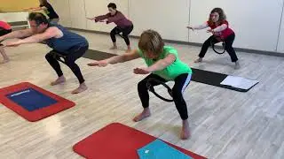 Ginnastica avanzata e completa con ring. Funzionale.