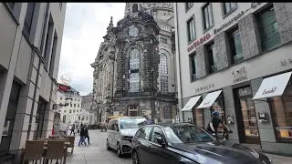 Dresden Germany 🇩🇪 Walking Tour 4K August 2025