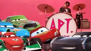 TOP 5 McQueen and A RACING RIVAL's Francesco KING CHICK STORM! - APT and Sigma Boy (Cars) Parody