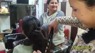 2026 में पार्लर कोर्स। पार्लर में ट्रेनिंग देते हुए हेयर curlstepbystep#curl#hairstyles #viralvideos