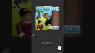 Roblox:. Hide and seek
