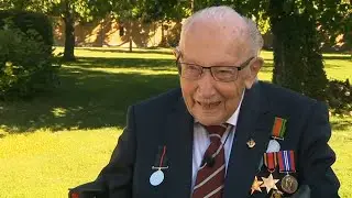 Captain Tom Moore to be knighted after raising millions for NHS during coronavirus crisis