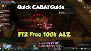 CABAL Quick Guide Free 100k Alz Quest FT2 Doctor's Notes CABAL Ultimate Combo SEA