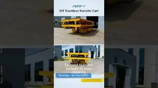 China Customized 30 Tons Trackless Transfer Cart