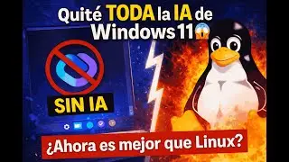 Eliminar la IA de Windows 11&hellip; &iquest;error o mejora frente a Linux?