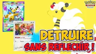 CE DECK EXPLOSE L'ADVERSAIRE SANS REFLECHIR ! | Deck Pokemon TCG Pocket