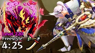 Sacred Sword Vs. Level 220 Scorned Blades - Lv220 傀異化 怨嗟響めくマガイマガド 太刀 ソロ【サンブレイク】