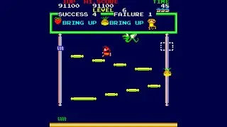 Minky Monkey [Arcade Longplay] (1982) Technos Japan / Roller Tron