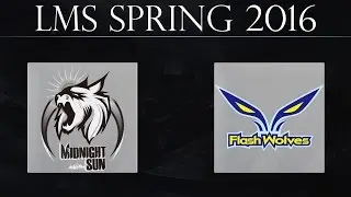 [H/L] MSE vs FW G1 | Midnight Sun vs  Flash Wolves Game 1 (27.01.2016) | LMS Spring 2016