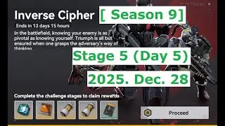 GFL2 Inverse Cipher, Season 9, Part 5 Walkthrough
