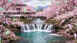 Primavera Relajante 🌸🌿💧 | 2 Horas de Sonido de Río y Naturaleza | Música para Relajarse y Dormir